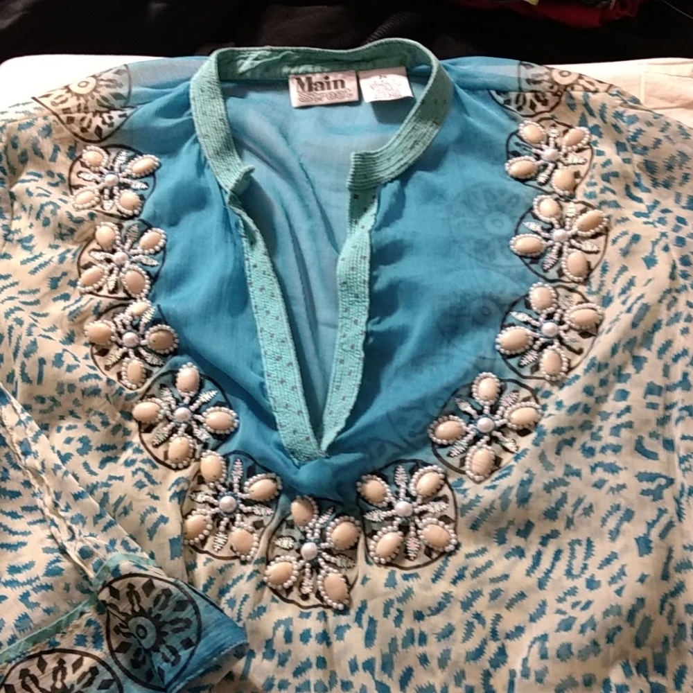 Seaside inspired tunic
